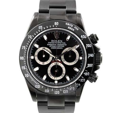 rolex blackout daytona|black daytona Rolex price.